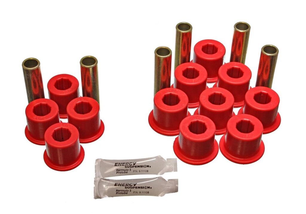 Energy Suspension Rear Leaf Spring Bushing Red for 1997-2004 Dodge Dakota 5.2113R