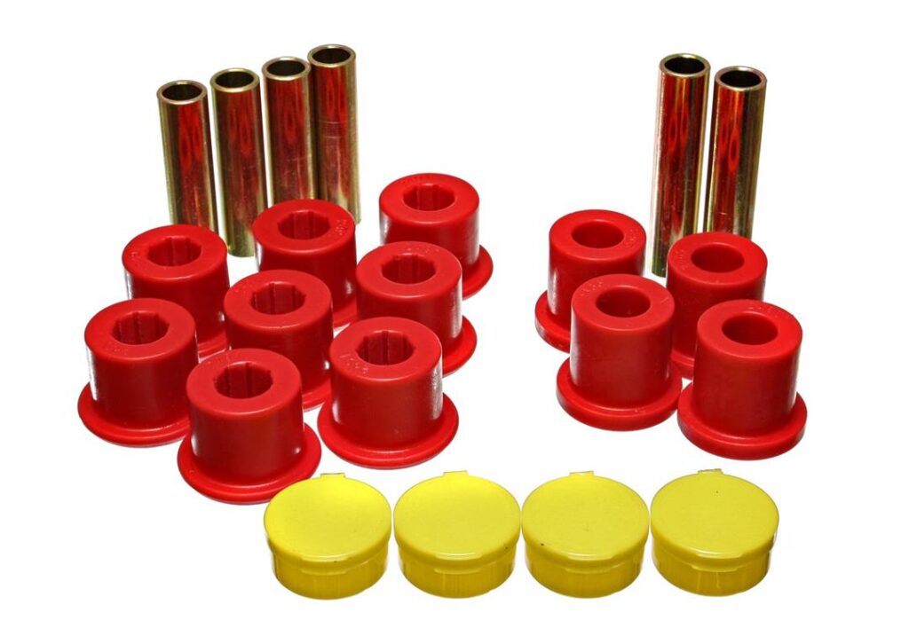 Energy Suspension Rear Leaf Spring Bushing Red for 1998-2003 Dodge Durango 5.2114R