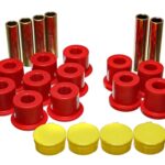 Energy Suspension Rear Leaf Spring Bushing Red for 1998-2003 Dodge Durango 5.2114R