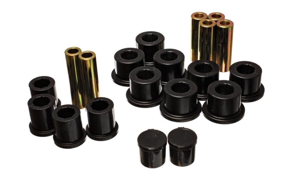 Energy Suspension Rear Leaf Spring Bushing Black for 2003-2009 Dodge Ram 2500 4WD 5.2118G