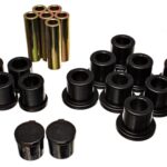 Energy Suspension Rear Leaf Spring Bushing Black for 1994-2002 Dodge Ram 3500 4WD 5.2119G