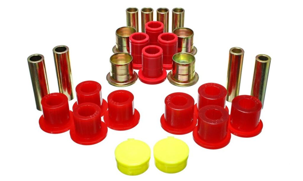 Energy Suspension Front Control Arm Bushing Red for 1998-2003 Dodge Durango 4WD 5.3139R