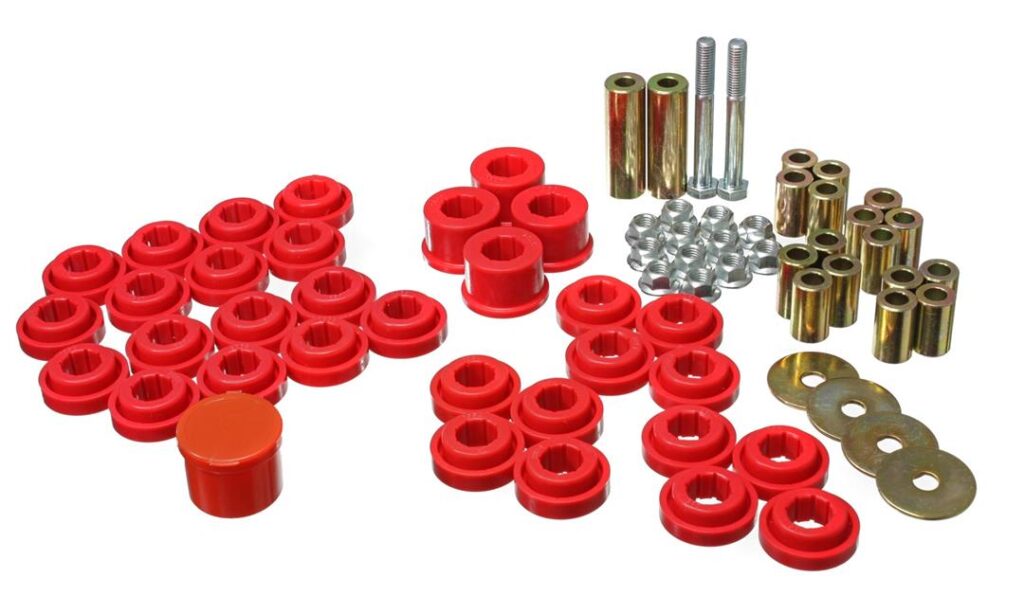 Energy Suspension Rear Control Arm Bushing Red for 2006-2010 Dodge Charger 2WD 5.3141R