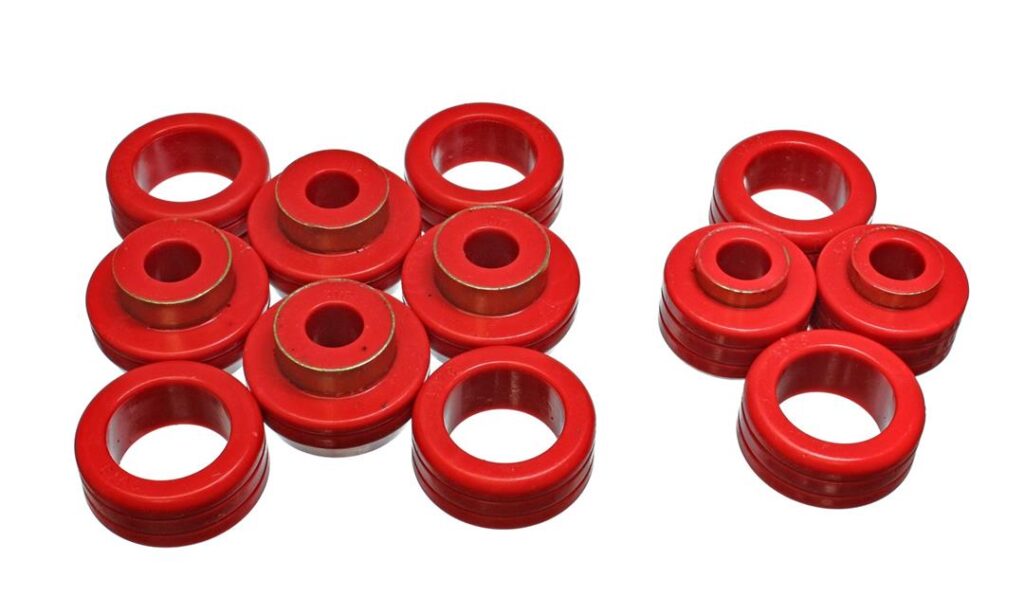 Energy Suspension Body Mount Bushings Red for 1987-1996 Dodge Dakota 2WD 5.4106R