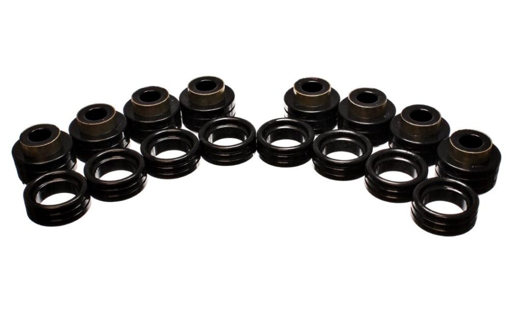 Energy Suspension Body Mount Bushings Black for 1995-2001 Dodge Ram 1500 5.4109G