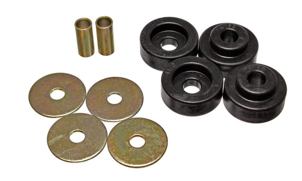 Energy Suspension Crossmember Mount Bushings Black for 1973-1976 Dodge Coronet 5.4110G