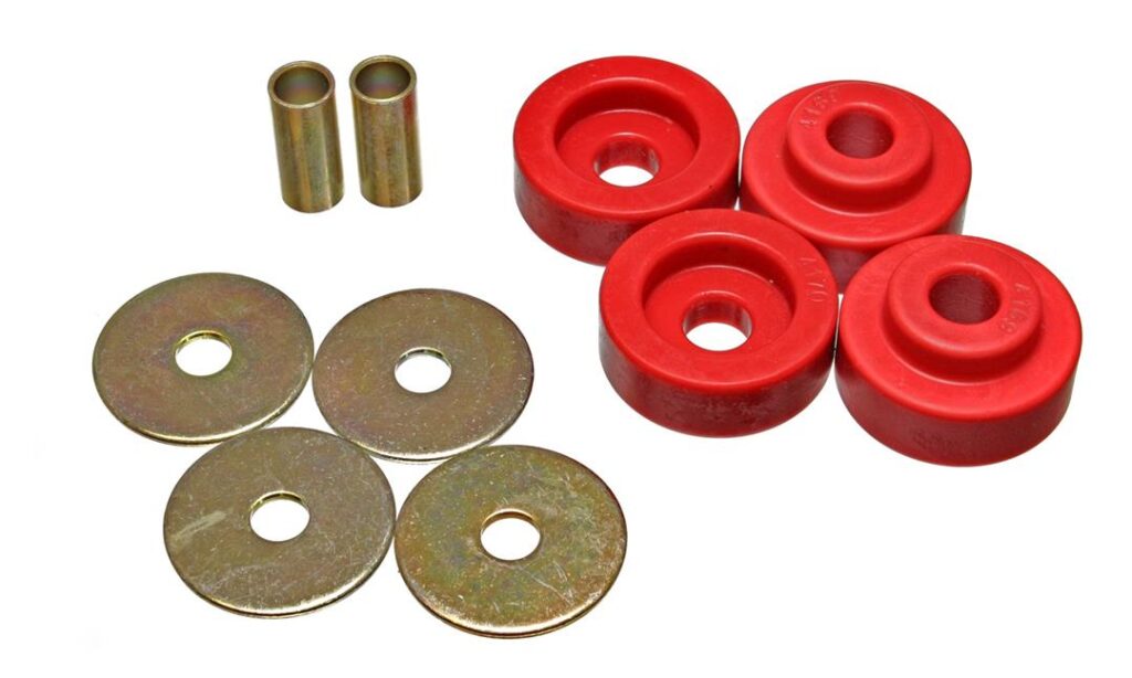 Energy Suspension Crossmember Mount Bushings Red for 1973-1975 Plymouth Road Runner 5.4110R