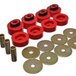 Energy Suspension Body Mount Bushings Red for 1973-1975 Plymouth Road Runner 5.4111R