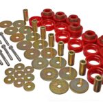 Energy Suspension Body Mount Bushings Red for 1995-2002 Dodge Ram 2500 5.4112R