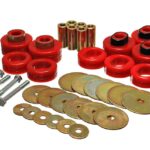 Energy Suspension Body Mount Bushings Red for 2003-2005 Dodge Ram 3500 4WD 5.4116R