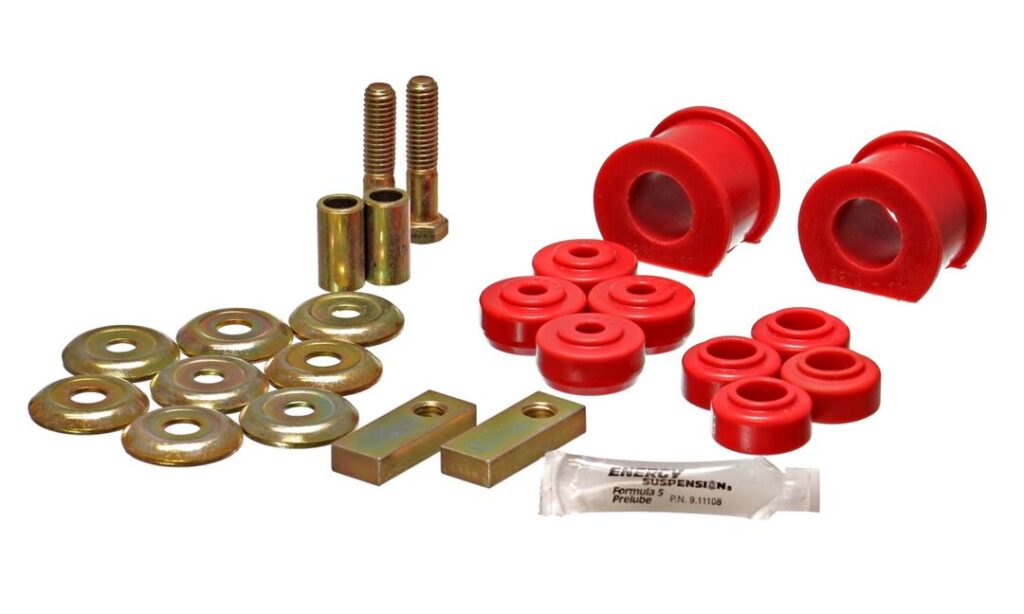 Energy Suspension Front Stabilizer Bar Mount Bushing Red for 1977-1979 Dodge Diplomat 5.5110R