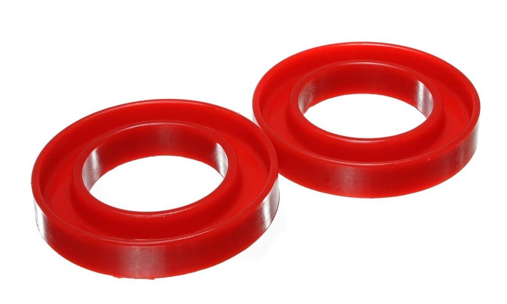 Energy Suspension Front Coil Spring Isolator Red for 2002-2005 Dodge Ram 1500 2WD 5.6111R