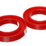 Energy Suspension Front Coil Spring Isolator Red for 2002-2005 Dodge Ram 1500 2WD 5.6111R