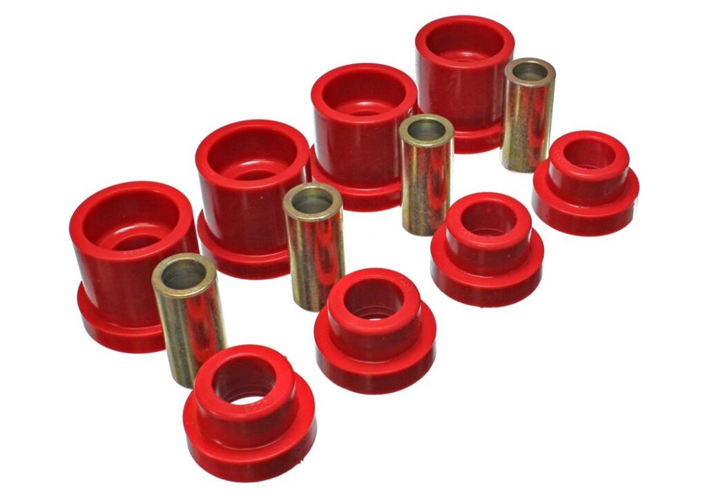 Energy Suspension Body Mount Bushings Red for 1995-1998 Nissan 240SX 7.1117R