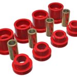 Energy Suspension Body Mount Bushings Red for 1995-1998 Nissan 240SX 7.1117R