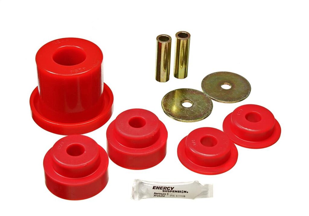 Energy Suspension Differential Carrier Bushing Red for 2003-2009 Nissan 350Z 7.1119R