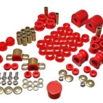 Energy Suspension Suspension Bushing Kit Red for 1987-1987 Nissan Sentra 7.18104R