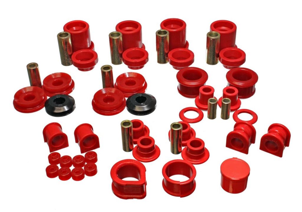 Energy Suspension Suspension Bushing Kit Red for 1990-1996 Nissan 300ZX 7.18105R