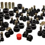 Energy Suspension Suspension Bushing Kit Black for 2003-2009 Nissan 350Z 7.18108G