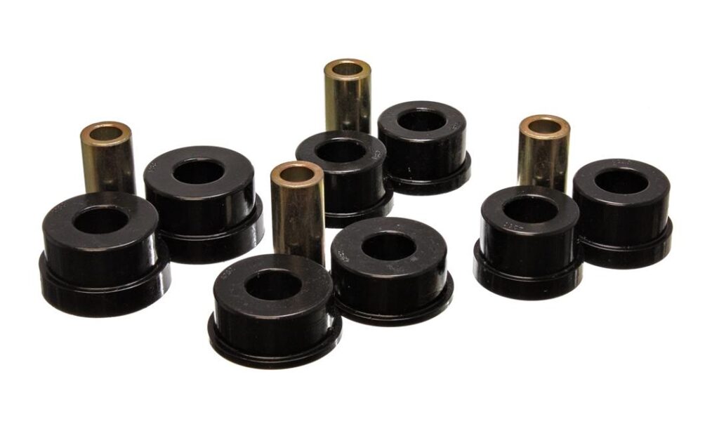 Energy Suspension Rear Body Mount Bushings Black for 2003-2009 Nissan 350Z 7.4103G