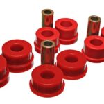 Energy Suspension Rear Body Mount Bushings Red for 2003-2009 Nissan 350Z 7.4103R