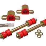 Energy Suspension Front Stabilizer Bar Mount Bushing Red for 1986-1994 Nissan D21 2WD 7.5108R