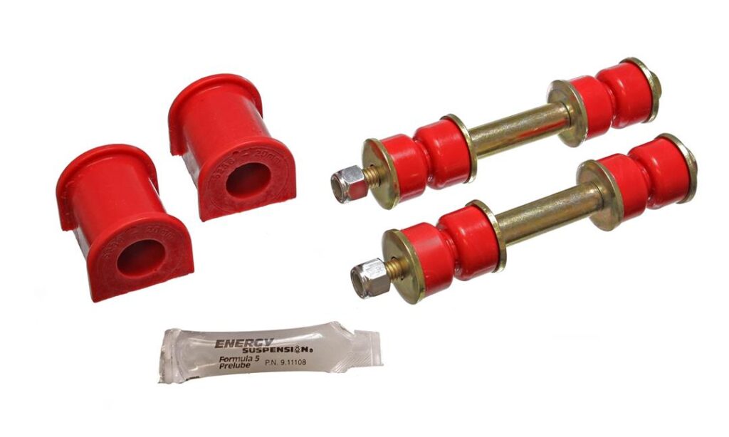 Energy Suspension Front Stabilizer Bar Mount Bushing Red for 1986-1994 Nissan D21 4WD 7.5109R