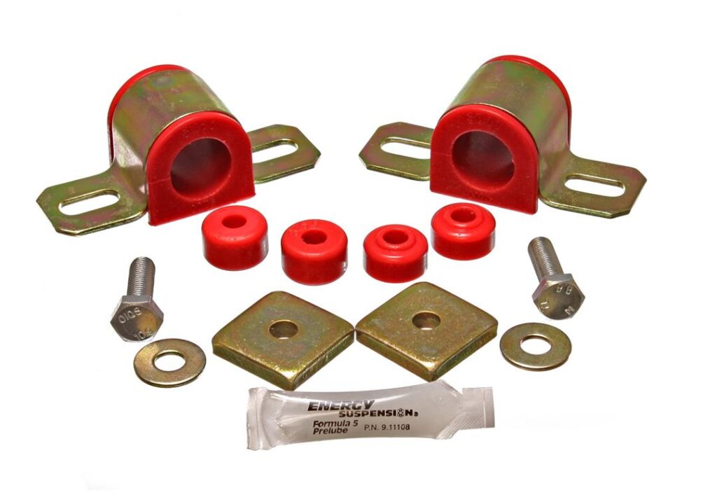 Energy Suspension Front Stabilizer Bar Mount Bushing Red for 1995-1998 Nissan 240SX 7.5114R