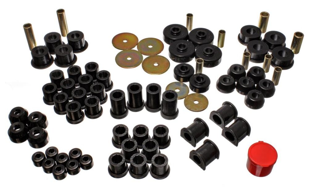 Energy Suspension Suspension Bushing Kit Black for 1979-1985 Toyota Pickup 4WD 8.18102G