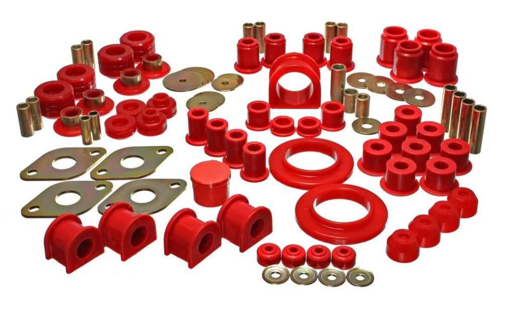 Energy Suspension Suspension Bushing Kit Red for 1995-2000 Toyota Tacoma 4WD 8.18104R