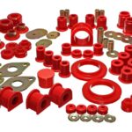 Energy Suspension Suspension Bushing Kit Red for 1995-2000 Toyota Tacoma 4WD 8.18104R