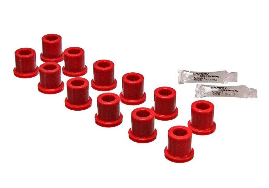 Energy Suspension Rear Leaf Spring Bushing Red for 1979-1983 Toyota Pickup 8.2101R