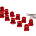 Energy Suspension Rear Leaf Spring Bushing Red for 1979-1983 Toyota Pickup 8.2101R