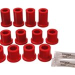 Energy Suspension Front Leaf Spring Bushing Red for 1979-1985 Toyota Pickup 8.2102R