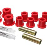 Energy Suspension Rear Leaf Spring Bushing Red for 1984-1988 Toyota Pickup 8.2103R