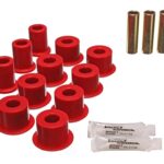 Energy Suspension Rear Leaf Spring Bushing Red for 1989-1995 Toyota Pickup 4WD 8.2108R