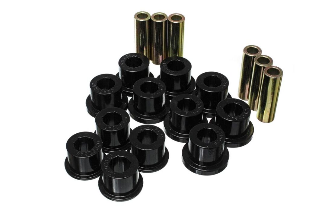 Energy Suspension Rear Leaf Spring Bushing Black for 2005-2015 Toyota Tacoma 8.2116G