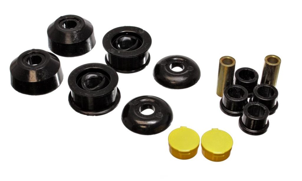 Energy Suspension Front Control Arm Bushing Black for 2003-2004 Toyota Corolla 8.3120G