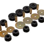 Energy Suspension Body Mount Bushings Black for 1979-1988 Toyota Pickup 4WD 8.4101G