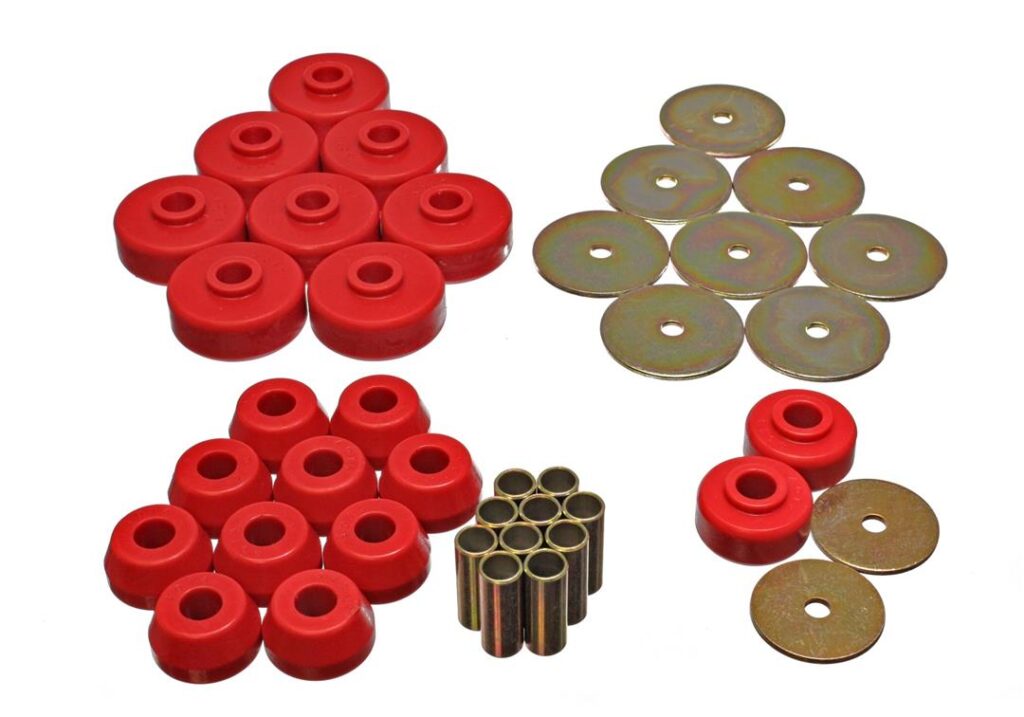 Energy Suspension Body Mount Bushings Red for 1984-1988 Toyota 4Runner 8.4102R