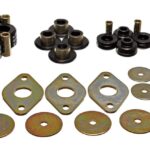 Energy Suspension Body Mount Bushings Black for 1989-1995 Toyota Pickup 4WD 8.4103G