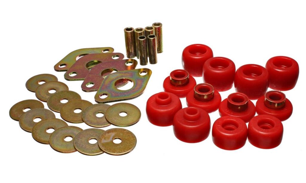 Energy Suspension Body Mount Bushings Red for 1993-1998 Toyota T100 8.4105R