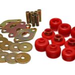 Energy Suspension Body Mount Bushings Red for 1993-1998 Toyota T100 8.4105R