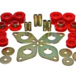 Energy Suspension Body Mount Bushings Red for 2001-2004 Toyota Tacoma 8.4107R