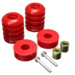 Energy Suspension Front Bump Stop Red for 1991-1997 Toyota Land Cruiser 8.9108R