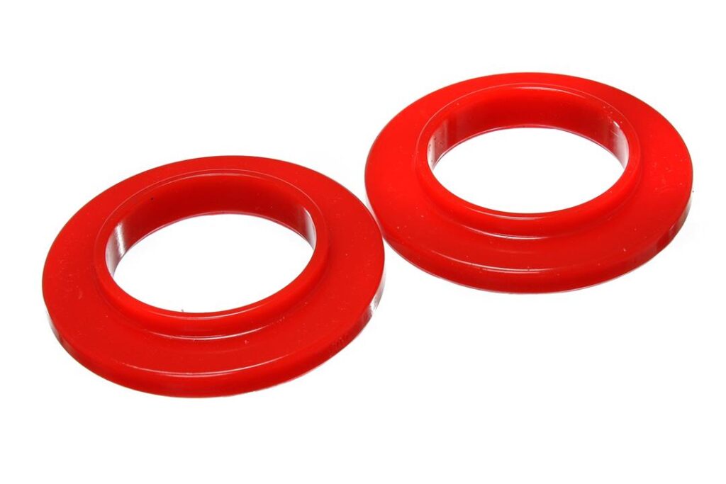 Energy Suspension Front Coil Spring Isolator Red for 1995-2004 Toyota Tacoma 4WD 9.6104R