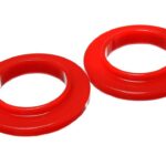 Energy Suspension Front Coil Spring Isolator Red for 1995-2004 Toyota Tacoma 4WD 9.6104R