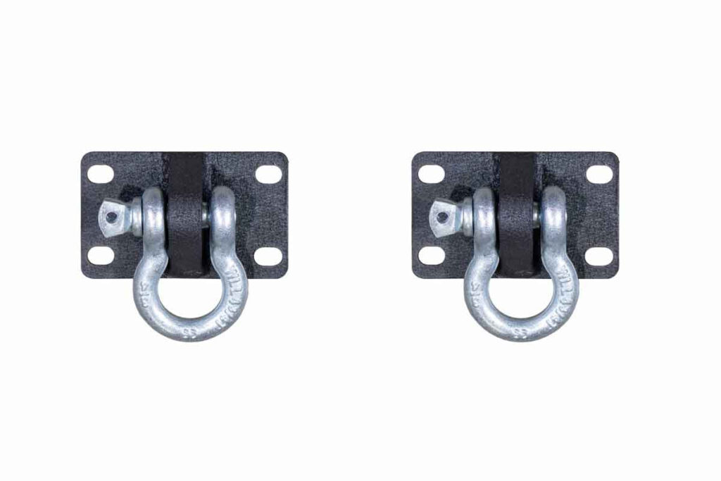 Barracuda D-Ring Mount Pair 07-18 Jeep Wrangler