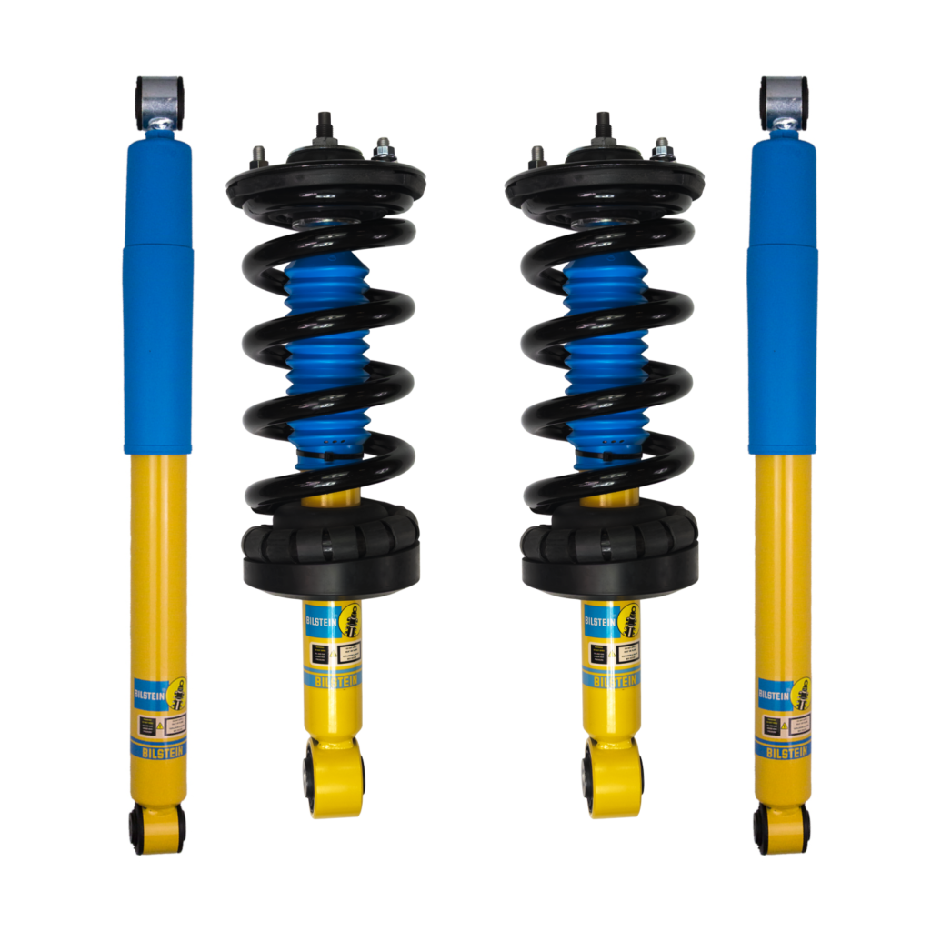 Bilstein 4600 Assembled Front Coilovers and Rear Shocks for 2016-2024 ...