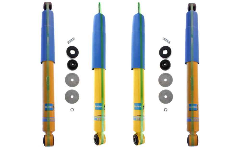 Bilstein B6 4600 Front and Rear Shocks For 1994-2002 Dodge Ram 3500 RWD-4WD (Solid Front Axle)